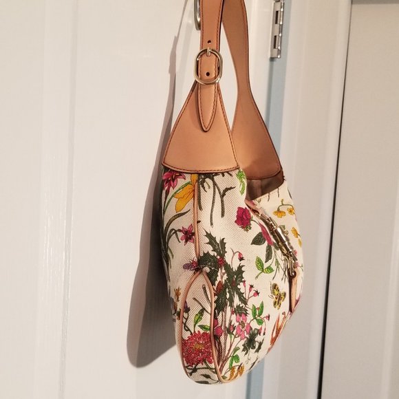 Gucci Jackie Kennedy Rare & Authentic Flora Fauna Collectors Edition - Picture 12 of 14